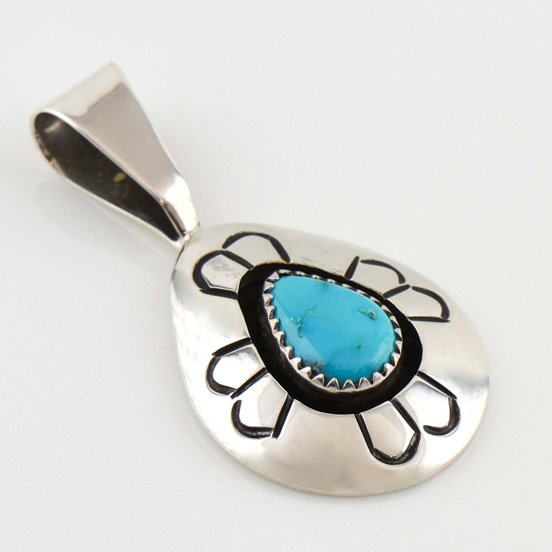 Morenci Turquoise Pendant
