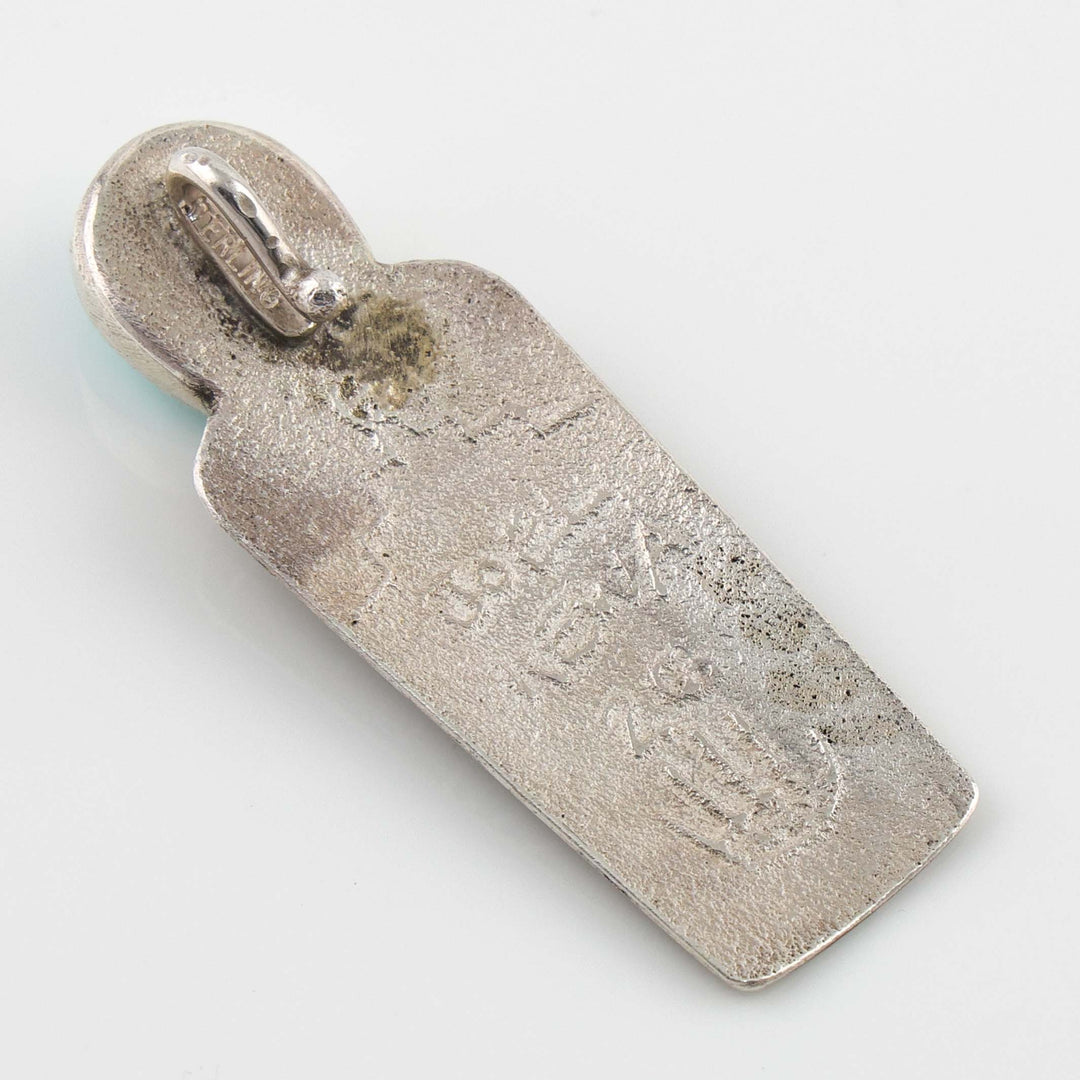 Sleeping Beauty Turquoise Pendant