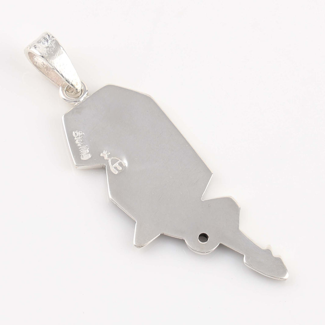 Hopi Overlay Pendant