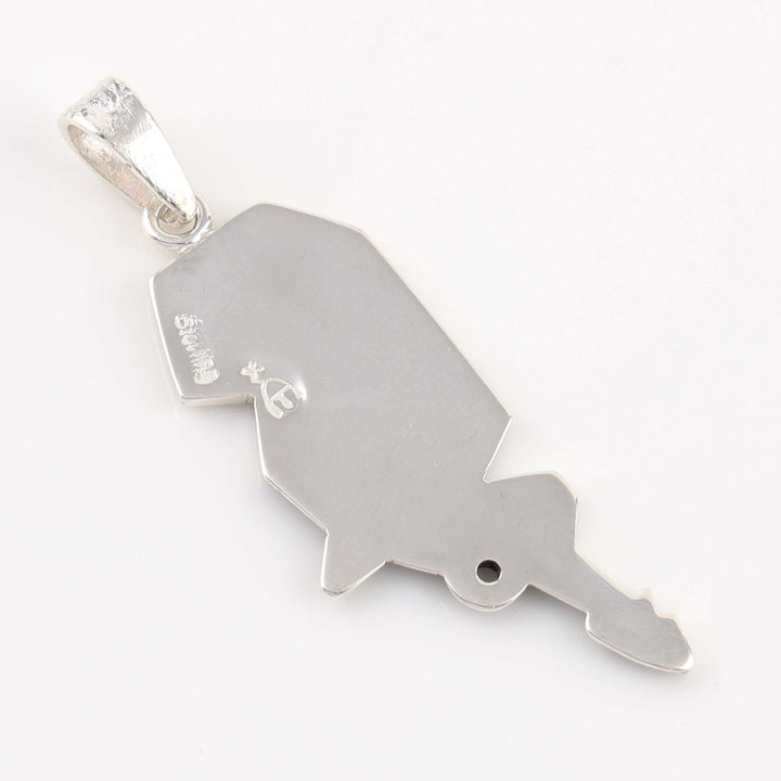 Hopi Overlay Pendant