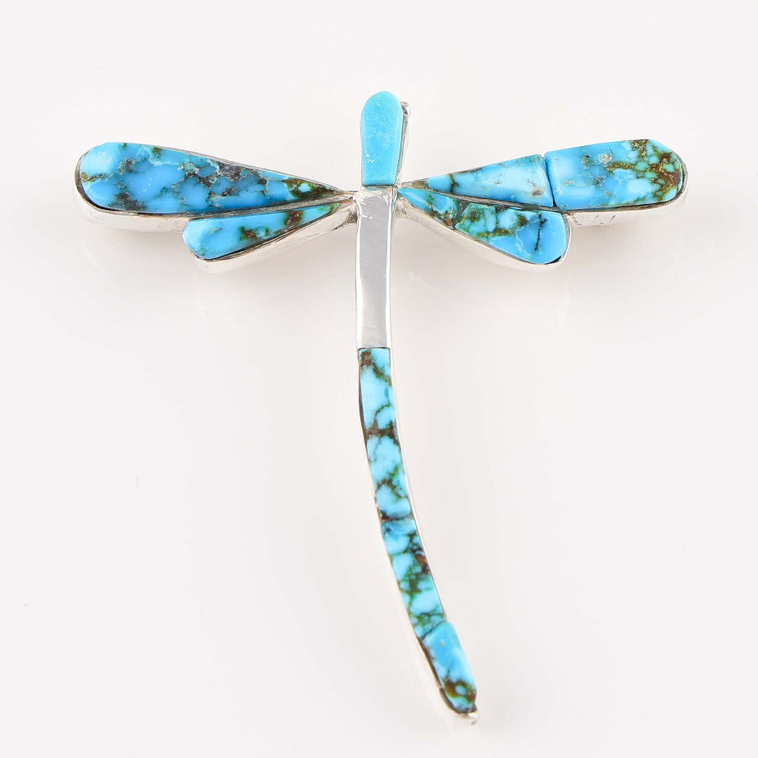 Turquoise Dragonfly Pin