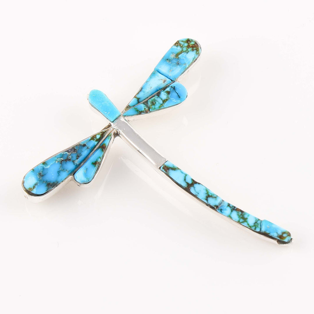Turquoise Dragonfly Pin