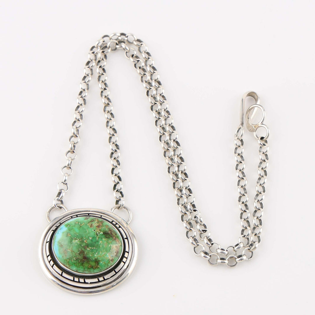 Sonoran Gold Turquoise Pendant