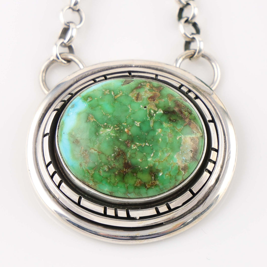 Sonoran Gold Turquoise Pendant