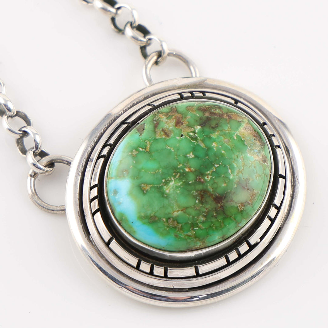 Sonoran Gold Turquoise Pendant