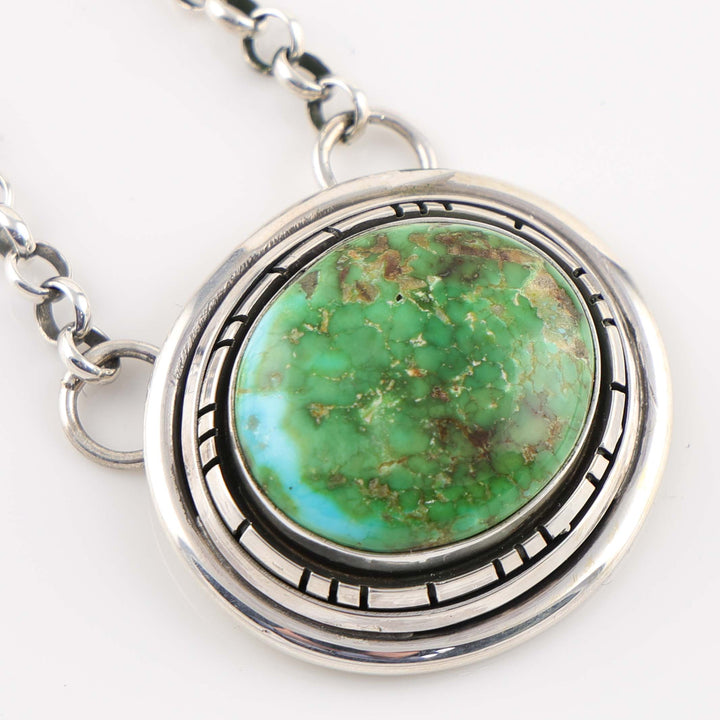 Sonoran Gold Turquoise Pendant