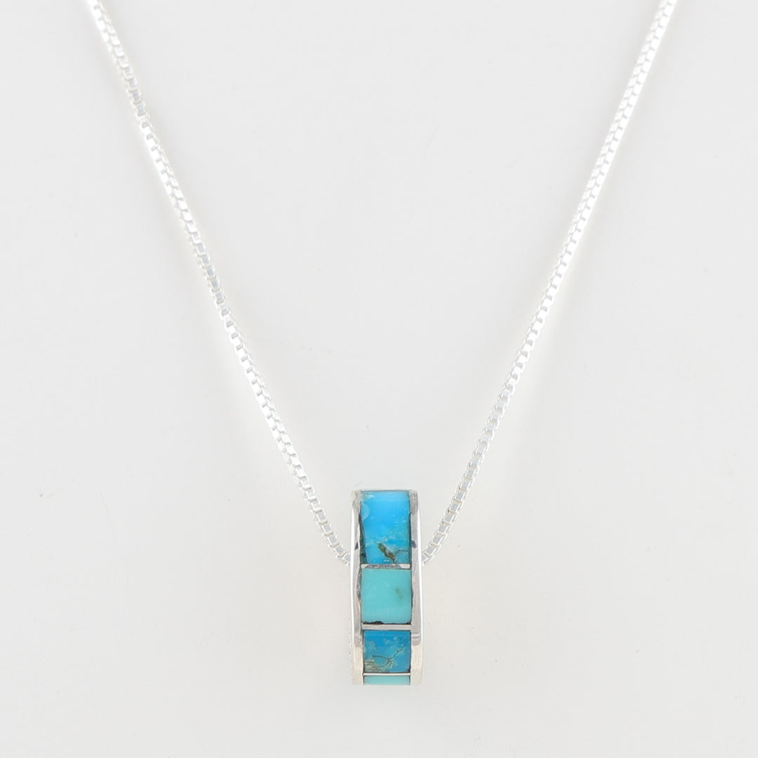 Turquoise Pendant on Chain