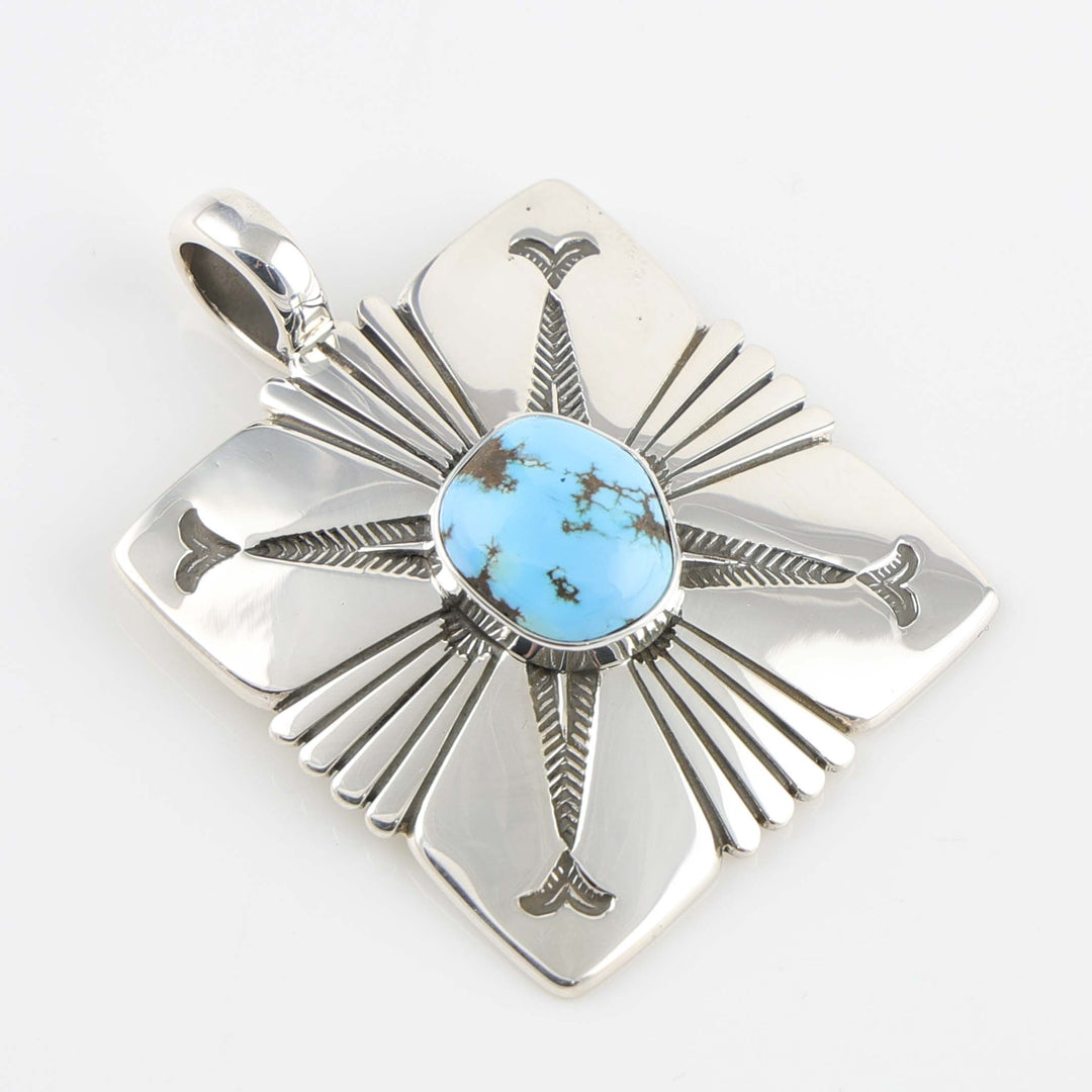 Golden Hills Turquoise Pendant