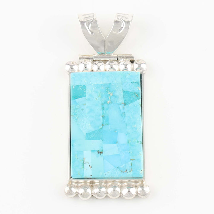 Turquoise Inlay Pendant