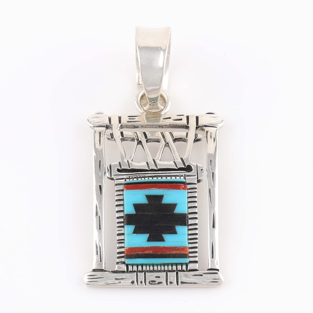 Inlay Loom Pendant