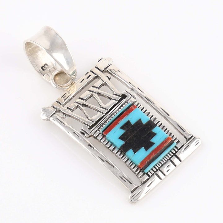 Inlay Loom Pendant