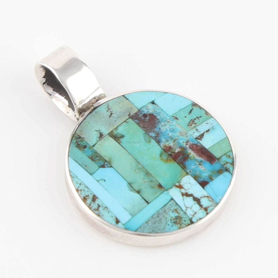 Turquoise Inlay Pendant