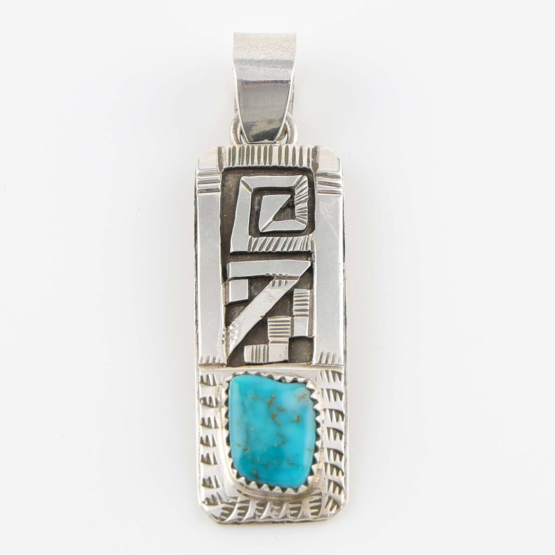 Sonoran Blue Turquoise Pendant