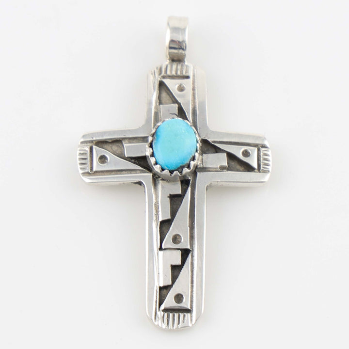 Turquoise Cross Pendant