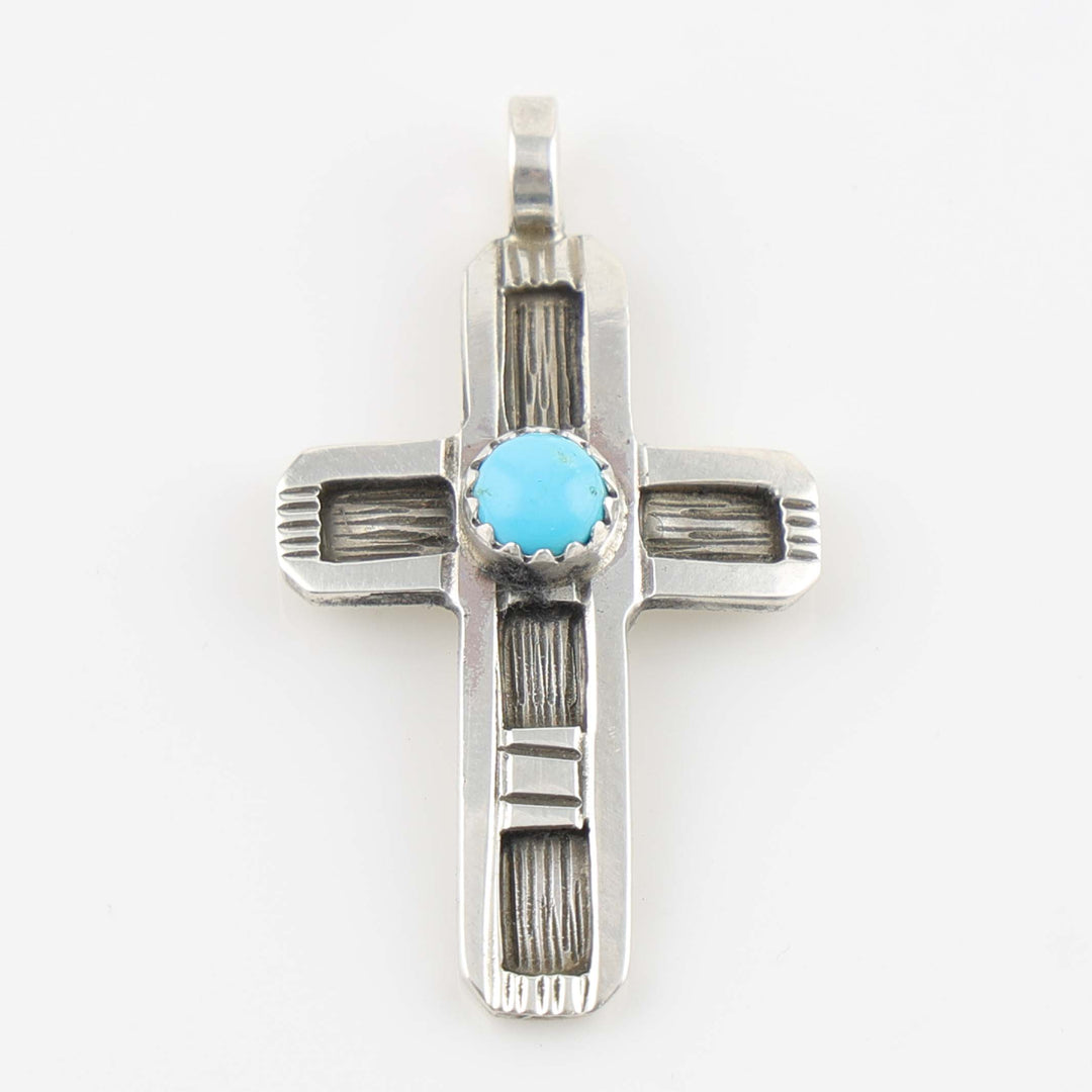 Turquoise Cross Pendant