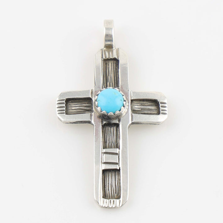 Turquoise Cross Pendant