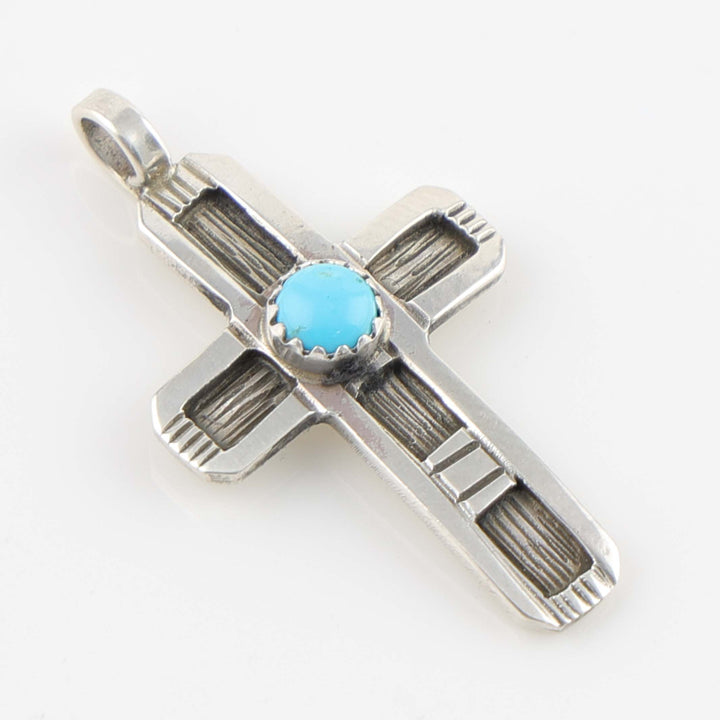 Turquoise Cross Pendant
