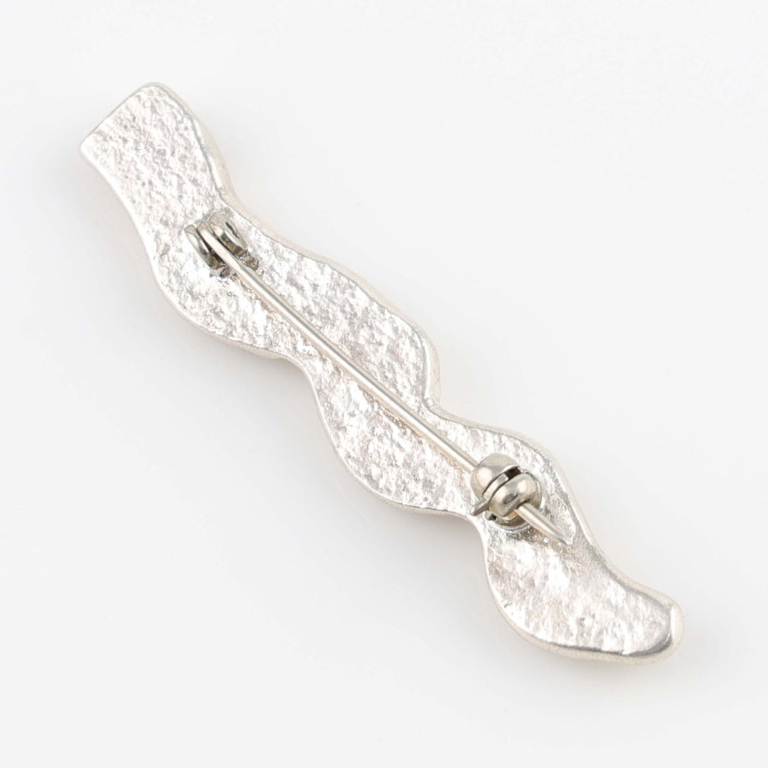 Silver “Trickle” Pin