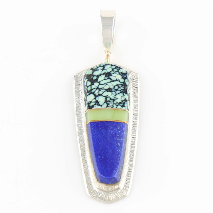 Multi-Stone Inlay Pendant