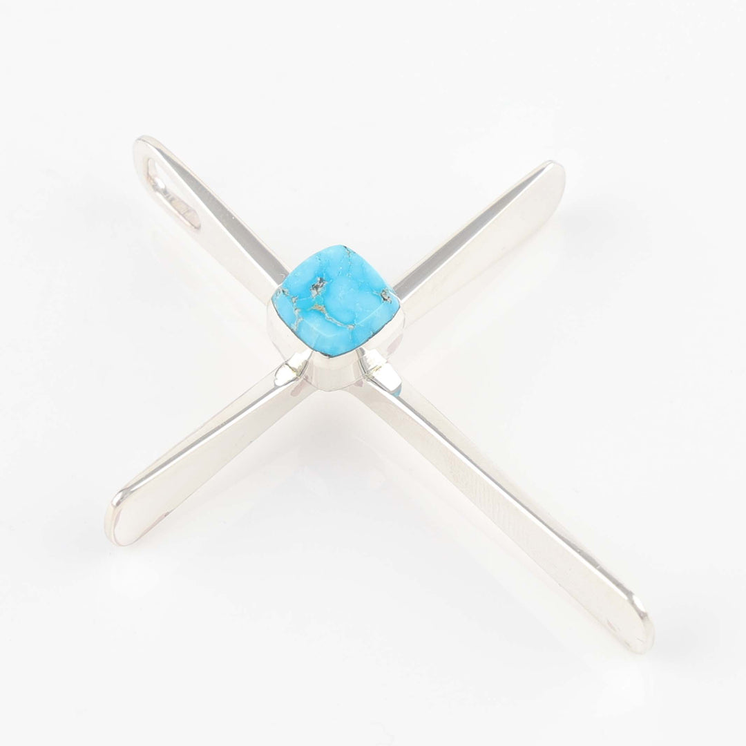 Turquoise Cross Pendant