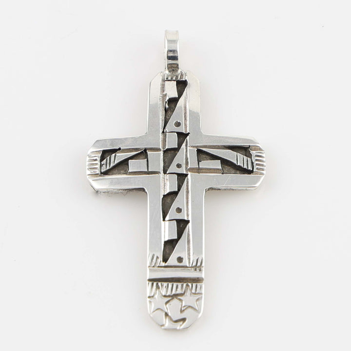Cross Overlay Pendant