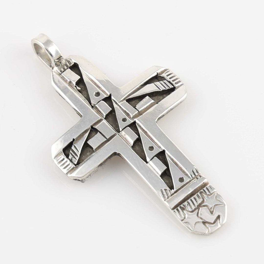 Cross Overlay Pendant