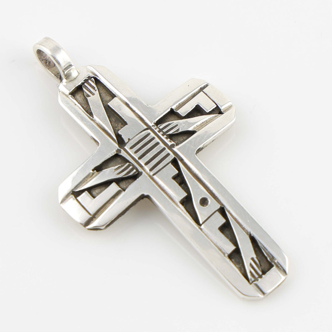 Cross Overlay Pendant