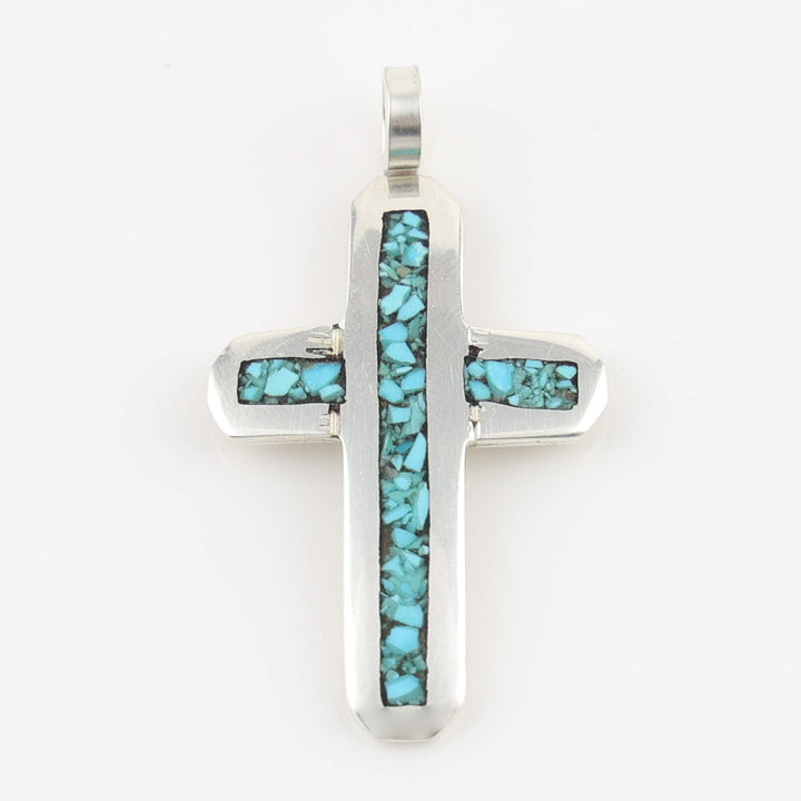 Turquoise Cross Pendant