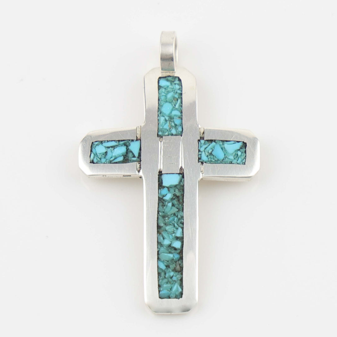 Turquoise Cross Pendant