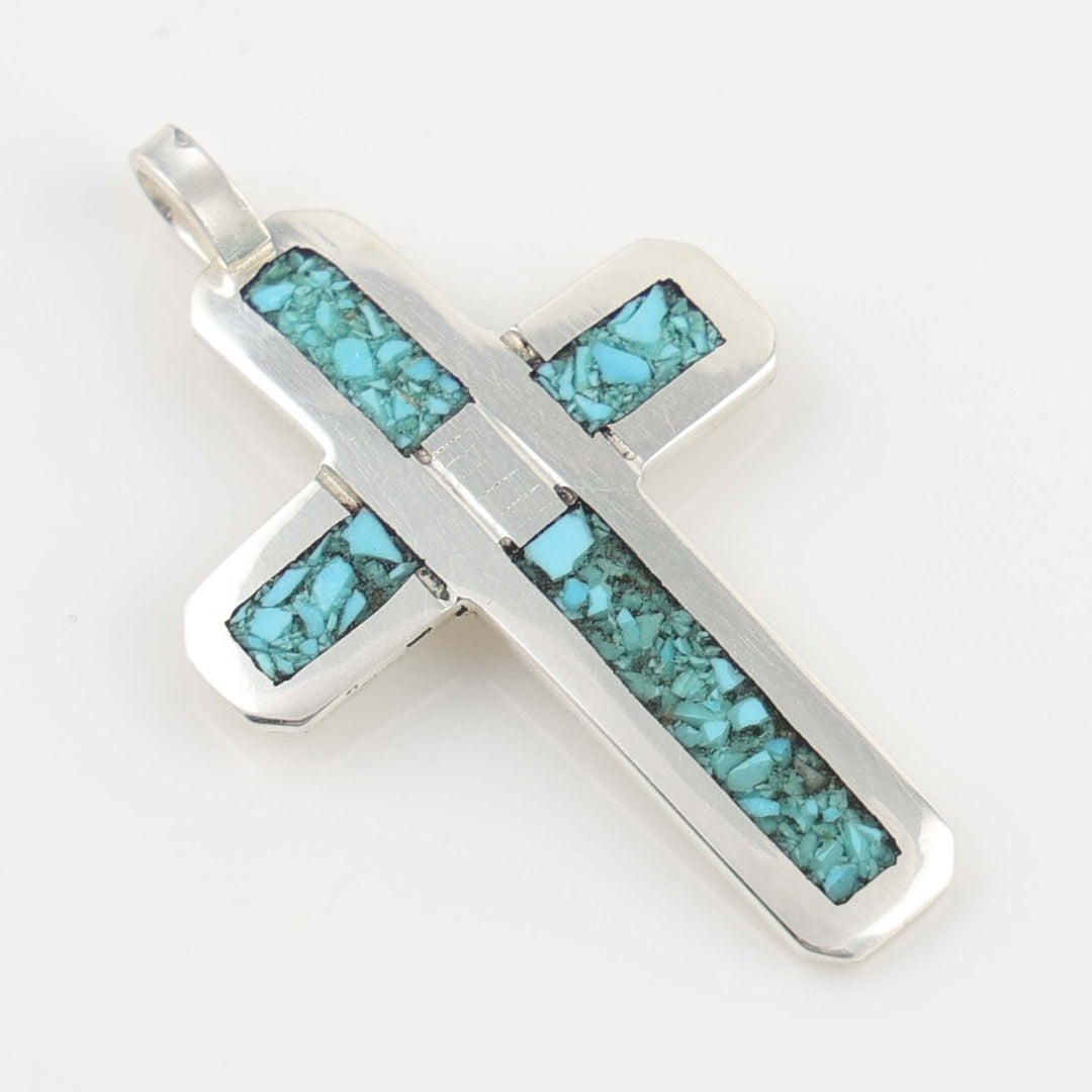 Turquoise Cross Pendant