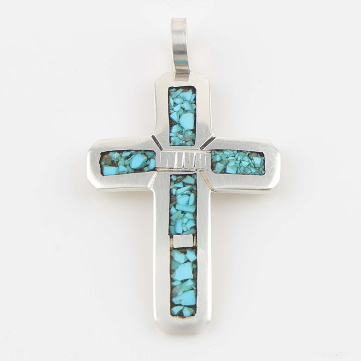 Turquoise Cross Pendant