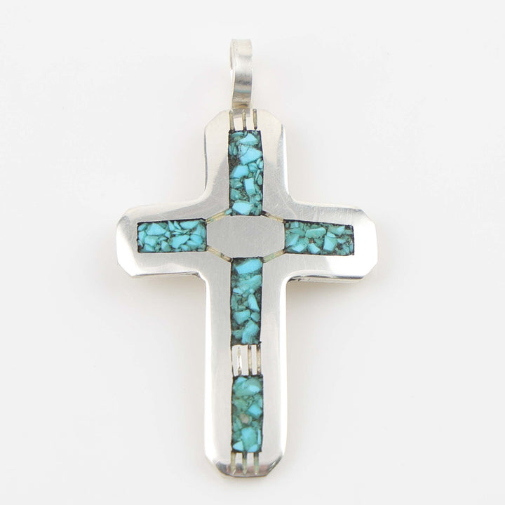Turquoise Cross Pendant