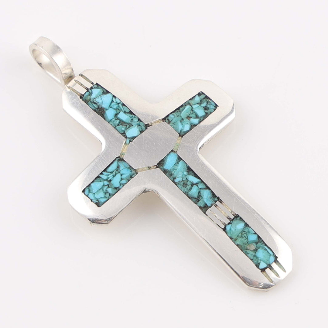Turquoise Cross Pendant