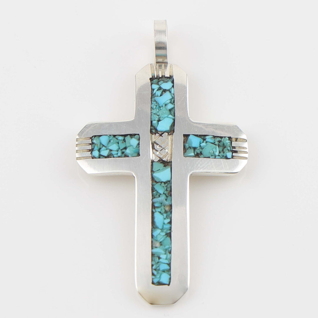 Turquoise Cross Pendant