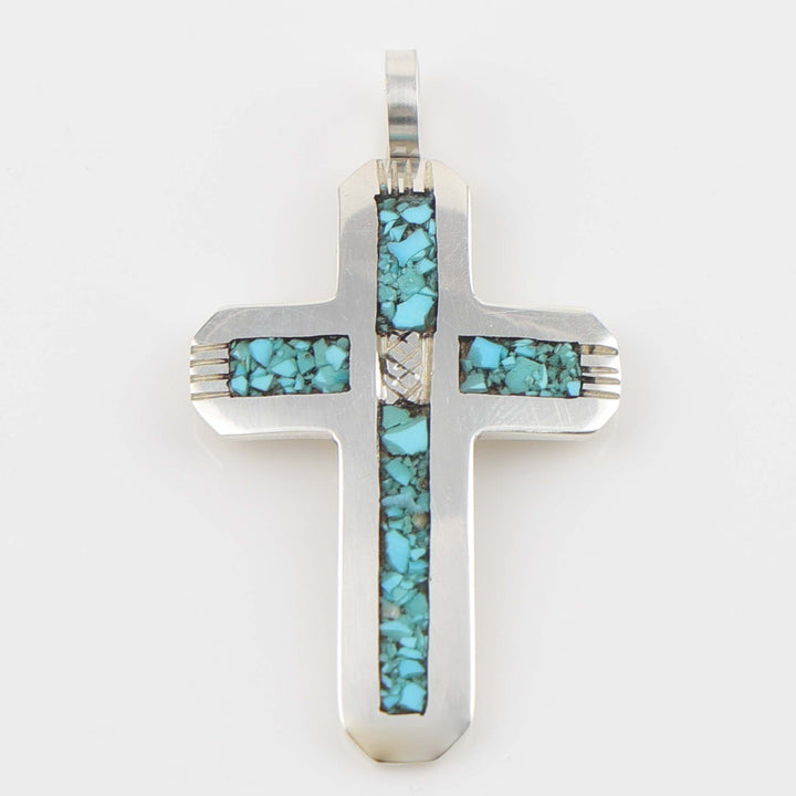 Turquoise Cross Pendant