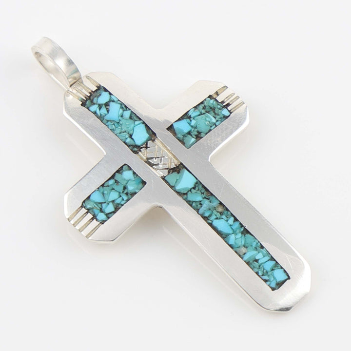 Turquoise Cross Pendant