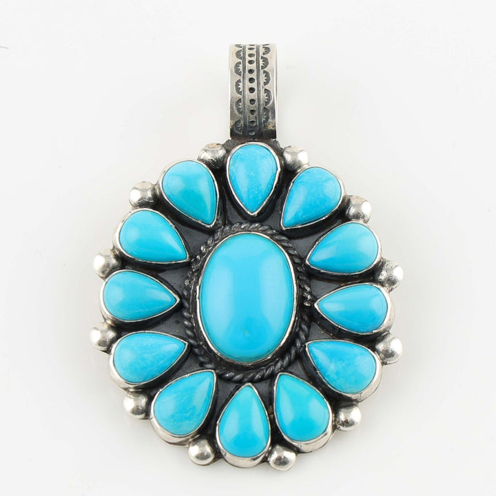 Sleeping Beauty Turquoise Pendant