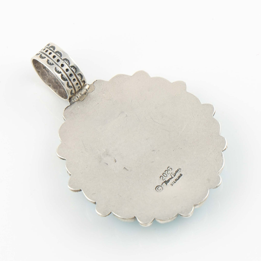 Sleeping Beauty Turquoise Pendant