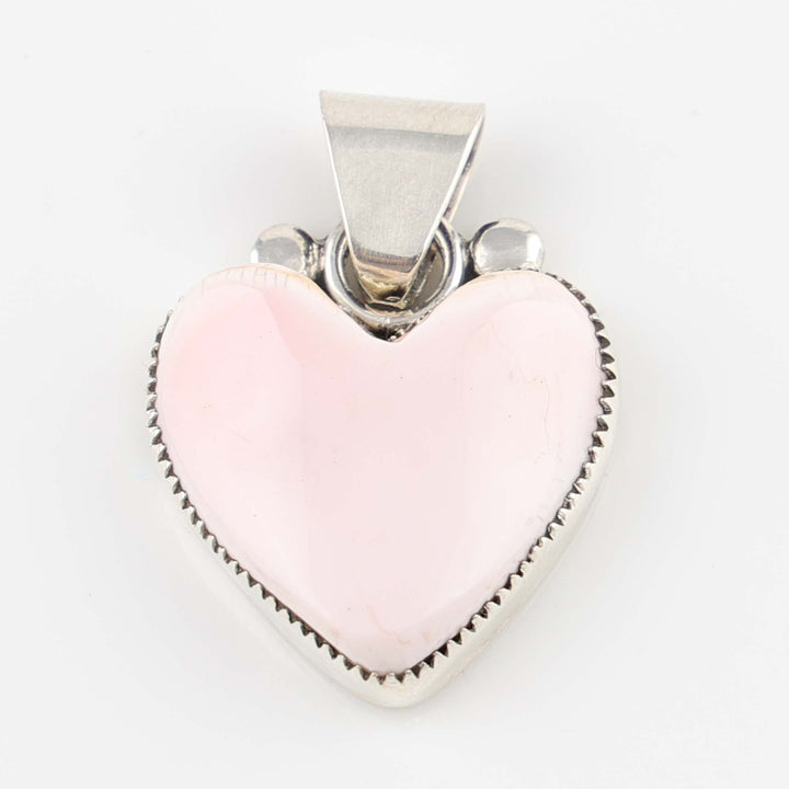 Conch Shell Heart Pendant