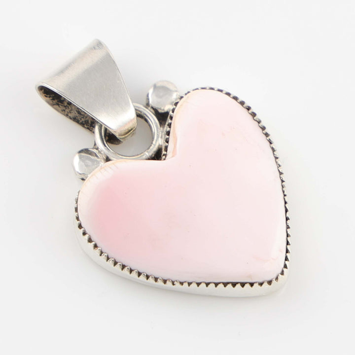 Conch Shell Heart Pendant