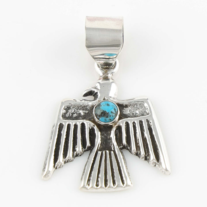 Turquoise Thunderbird Pendant