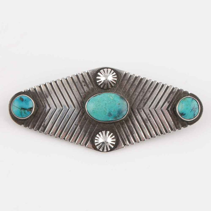 1940s Turquoise Pin