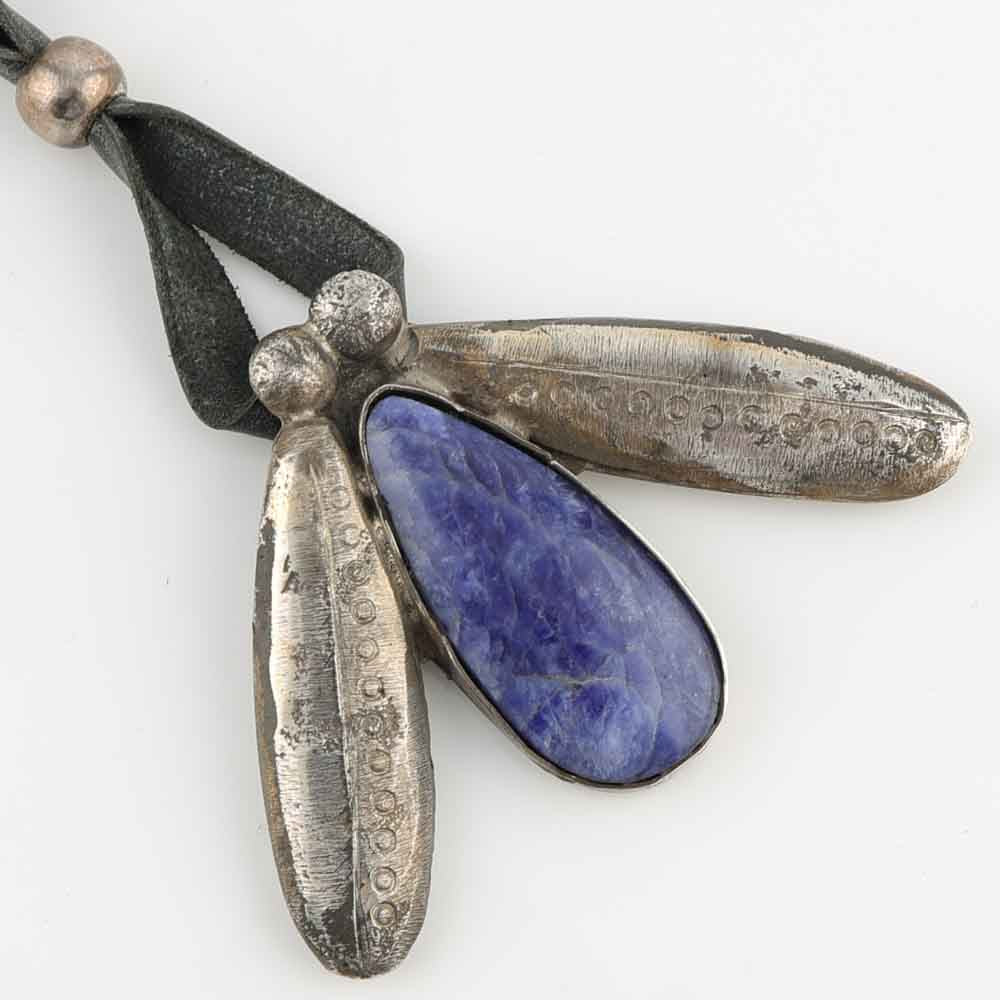 Sodalite Bug Pendant