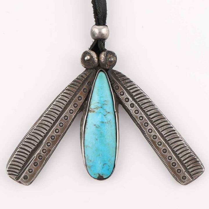Turquoise Bug Pendant