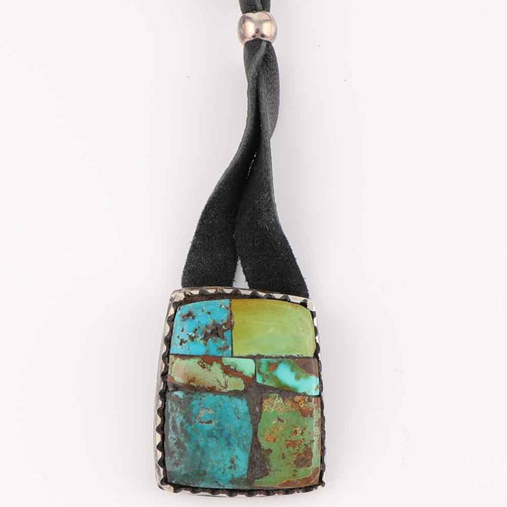 Turquoise Inlay Pendant