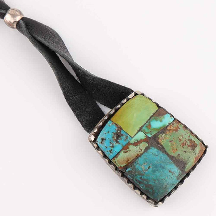 Turquoise Inlay Pendant