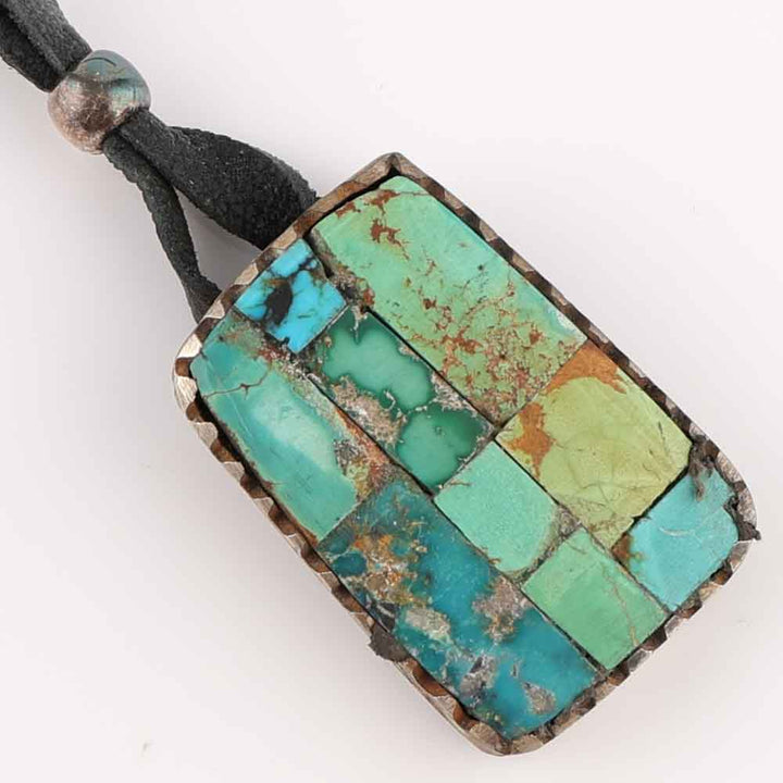 Turquoise Inlay Pendant