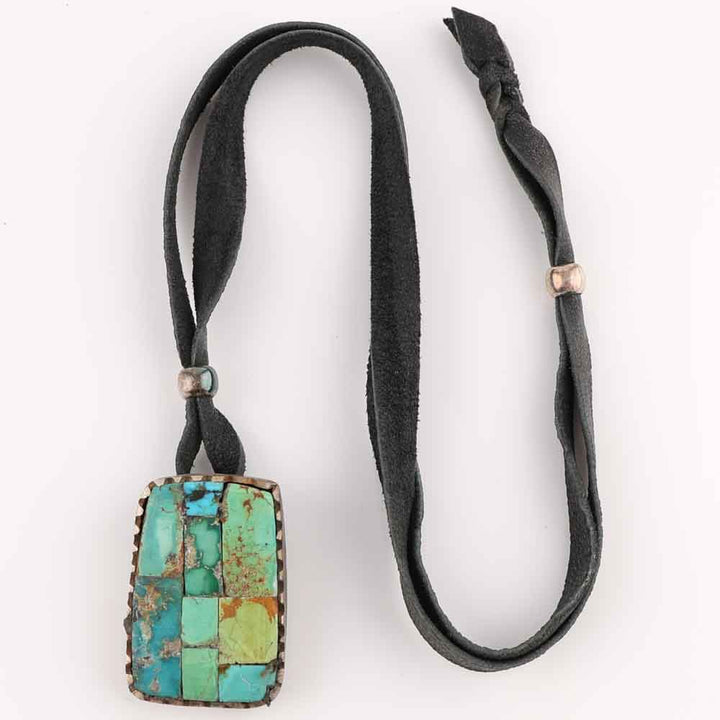 Turquoise Inlay Pendant