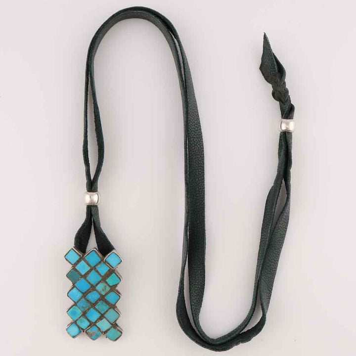 Turquoise Inlay Pendant