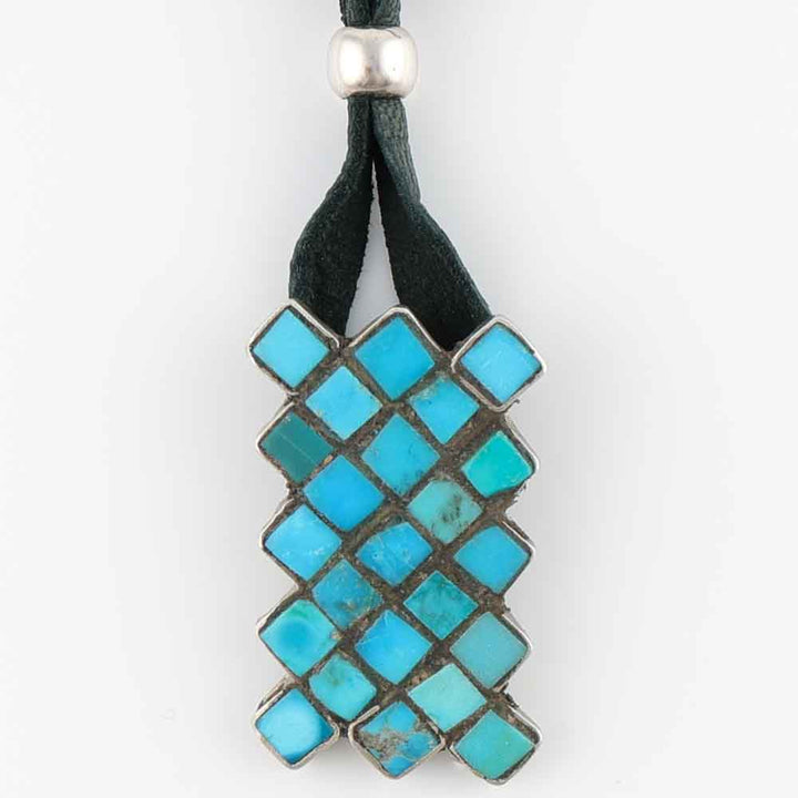 Turquoise Inlay Pendant